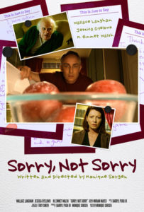 sorry not sorry poster