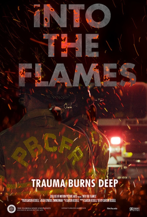 Into The Flames Poster