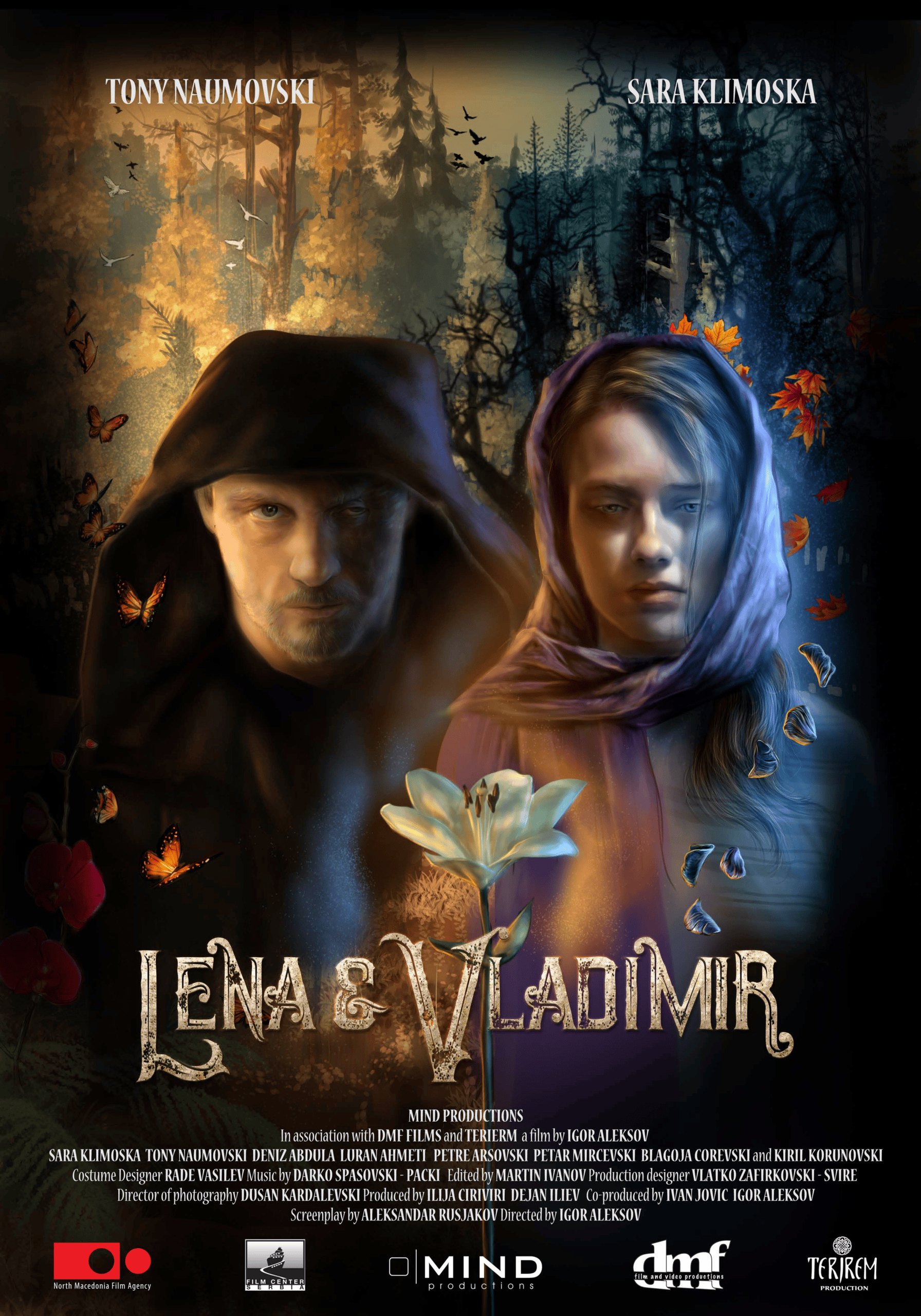 Mystical film poster for Lena & Vladimir at Vero Beach Film Festival.
