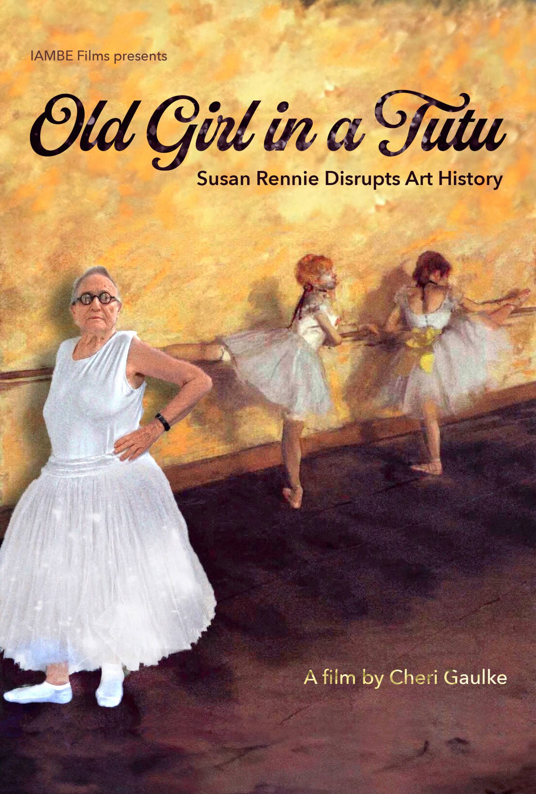 Old Girl in a Tutu film at Vero Beach Film Festival, Susan Rennie art disruption.