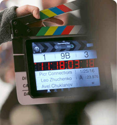 Vero Beach Film Festival promotional image showcasing film industry equipment and setup.